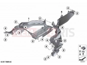 BMW Motorrad BMW 2021 F models F 850 GS Adve. (0K00) Tank cover, side