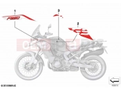 BMW Motorrad BMW 2021 F models F 850 GS Adve. (0K00) Sticker WNA2 Kalamata