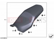 BMW Motorrad BMW 2021 F models F 850 GS Adve. (0K00) Seat bench