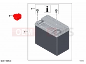 BMW Motorrad BMW 2021 F models F 850 GS Adve. (0K00) battery | battery
