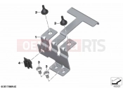BMW Motorrad BMW 2021 F models F 850 GS Adve. (0K00) Holder, battery | Holder, battery