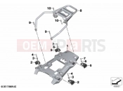 BMW Motorrad BMW 2020 F models F 850 GS Adve. (0K00) Luggage grid | Luggage grid