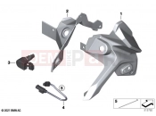 BMW Motorrad BMW 2021 F models F 850 GS Adve. (0K01, 0K03) USB charging socket | USB charging socket