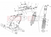 DUCATI Monster 750 Dark REAR SHOCK ABSORBER » SWING ARM