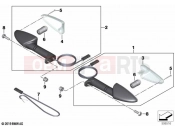 BMW Motorrad BMW 2021 F models F 900 R (0K11, 0K13) Turn indicators, rear | Turn indicators, rear