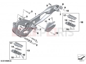 BMW Motorrad BMW 2023 F models F 900 R (0K14) Footpeg system