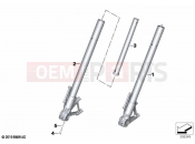 BMW Motorrad BMW 2023 F models F 900 R (0K14) Sliding tube / damper