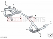 BMW Motorrad BMW 2023 F models F 900 R (0K14) Engine protection bar | Engine protection bar