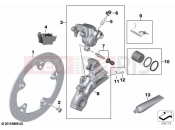 BMW Motorrad BMW 2023 F models F 900 R (0K14) Rear wheel brake