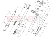 DUCATI Monster 750 Dark City FRONT FORK » FRONT SUSPENSION