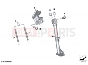 BMW Motorrad BMW 2023 F models F 900 R A2 (0K31) Side stand | Side stand