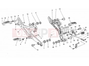 DUCATI Monster 750 Dark City FOOTREST » FRAME
