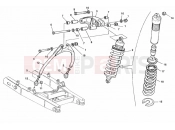 DUCATI Monster 750 Dark City REAR SHOCK ABSORBER » SWING ARM