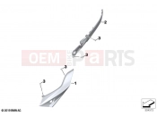 BMW Motorrad BMW 2020 F models F 900 R A2 (0K31) Tail trim