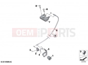 BMW Motorrad BMW 2020 F models F 900 R A2 (0K31) Seat bench locking system | Seat bench locking system