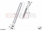 BMW Motorrad BMW 2020 F models F 900 R A2 (0K31) Stanchion | Stanchion