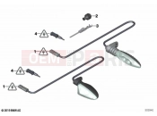 BMW Motorrad BMW 2020 F models F 900 R A2 (0K31) Repair connector indicator lamp