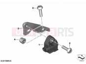 BMW Motorrad BMW 2020 F models F 900 R A2 (0K31) Acceleration sensor emerg.call system | Acceleration sensor emerg.call system