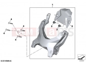BMW Motorrad BMW 2023 F models F 900 XR (0K21, 0K23) Windshield adjustment | Windshield adjustment