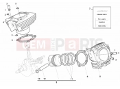DUCATI Monster 750 Dark City CYLINDER - PISTON » ENGINE CASE
