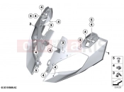BMW Motorrad BMW 2020 F models F 900 XR (0K21, 0K23) Front panel | Front panel
