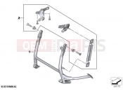 BMW Motorrad BMW 2020 F models F 900 XR (0K21, 0K23) Centre stand | Centre stand