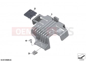 BMW Motorrad BMW 2020 F models F 900 XR (0K21, 0K23) Holder, battery | Holder, battery