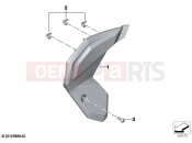 BMW Motorrad BMW 2022 F models F 900 XR (0K24) Frame trim | Frame trim