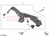 BMW Motorrad BMW 2022 F models F 900 XR (0K24) Cover, cable runway | Cover, cable runway