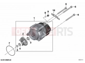 BMW Motorrad BMW 2021 K models K 1600 Bagger (0F51, 0F53) Alternator Bosch 55A | Alternator Bosch 55A