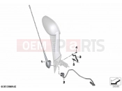 BMW Motorrad BMW 2021 K models K 1600 Bagger (0F51, 0F53) Antenna audio system