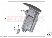 BMW Motorrad BMW 2021 K models K 1600 Bagger (0F51, 0F53) Navigation housing / mounting parts 2
