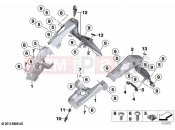 BMW Motorrad BMW 2022 K models K 1600 Bagger 22 (0F61, 0F63) Covering, inner