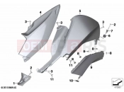 BMW Motorrad BMW 2022 K models K 1600 Bagger 22 (0F61, 0F63) Tank cover, side