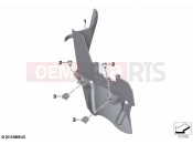 BMW Motorrad BMW 2022 K models K 1600 Bagger 22 (0F61, 0F63) Mudguard