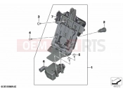 BMW Motorrad BMW 2022 K models K 1600 Bagger 22 (0F61, 0F63) Topcase locking mechanism