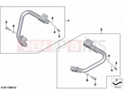 BMW Motorrad BMW 2022 K models K 1600 Bagger 22 (0F61, 0F63) Engine protection bar | Engine protection bar