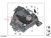 BMW Motorrad BMW 2022 K models K 1600 Bagger 22 (0F61, 0F63) Storage compartment mobile phone