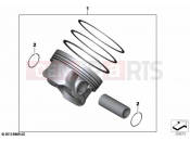 BMW Motorrad BMW 2022 K models K 1600 Bagger 22 (0F61, 0F63) Piston, single components