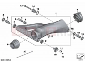 BMW Motorrad BMW 2022 K models K 1600 Bagger 22 (0F61, 0F63) Rear wheel swinging arm