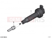BMW Motorrad BMW 2022 K models K 1600 Bagger 22 (0F61, 0F63) Ignition coil / spark plug