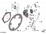 BMW Motorrad BMW 2022 K models K 1600 Bagger 22 (0F61, 0F63) Front wheel brake 2