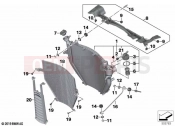 BMW Motorrad BMW 2022 K models K 1600 Bagger 22 (0F61, 0F63) Radiator | Radiator