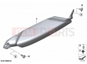 BMW Motorrad BMW 2022 K models K 1600 Bagger 22 (0F61, 0F63) Trim, coolant hose 2
