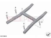 BMW Motorrad BMW 2022 K models K 1600 Bagger 22 (0F61, 0F63) Topcase carrier | Topcase carrier