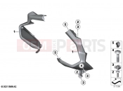 BMW Motorrad BMW 2022 K models K 1600 Bagger 22 (0F61, 0F63) Hand protector 2
