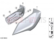 BMW Motorrad BMW 2022 K models K 1600 Bagger 22 (0F61, 0F63) Slipstream deflector 2