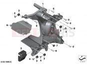BMW Motorrad BMW 2022 K models K 1600 Bagger 22 (0F61, 0F63) Front panel carrier 2