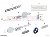 BMW Motorrad BMW 2022 K models K 1600 Bagger 22 (0F61, 0F63) Lettering 2