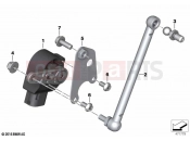 BMW Motorrad BMW 2022 K models K 1600 Bagger 22 (0F61, 0F63) Level sensor, front 2